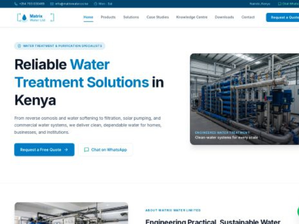 matrixwater.co.ke